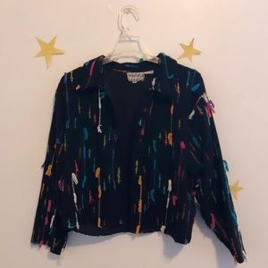 🌈Rainbow Knitted Jacket🌈